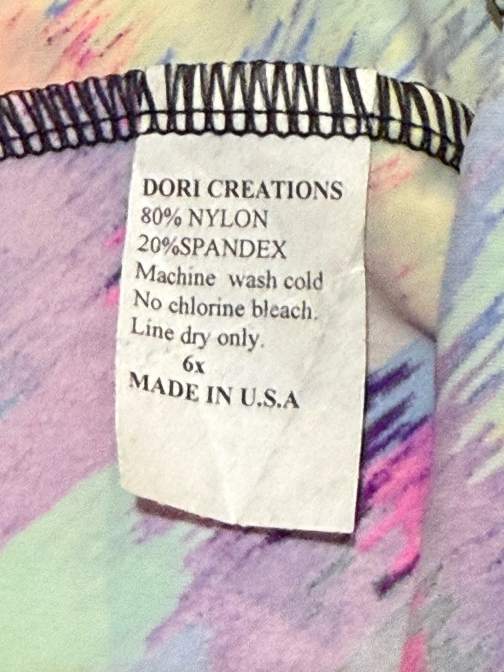 Dori Creations Neon Pattern Leggings